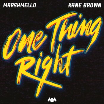 Абложка альбома - Рингтон Marshmello & Kane Brown - One Thing Right