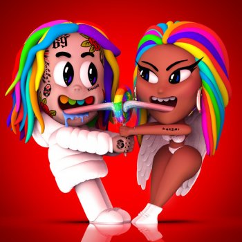  Абложка альбома - Рингтон 6ix9ine, Nicki Minaj - TROLLZ (with Nicki Minaj)